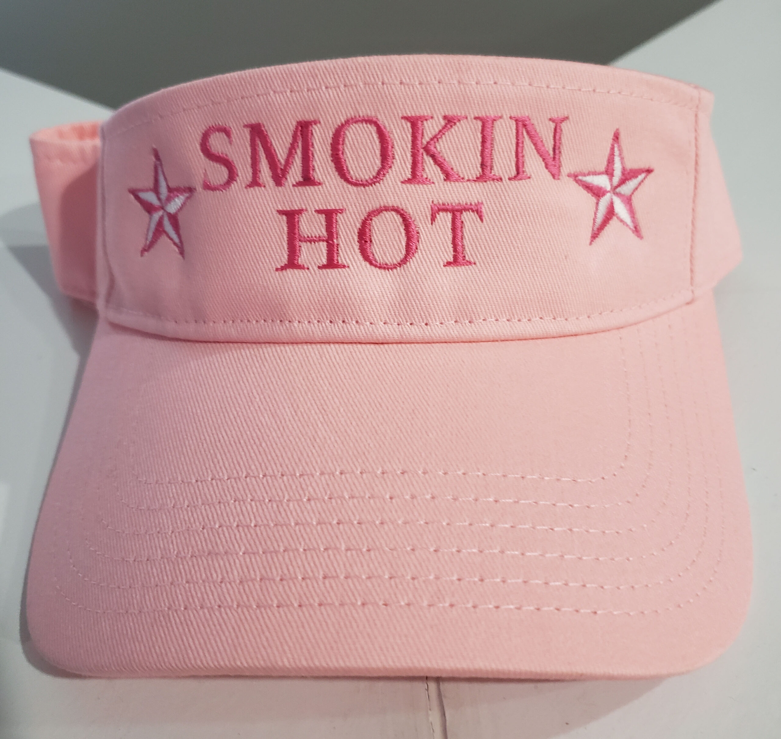 Smokin'Hot Pink Sun Visor