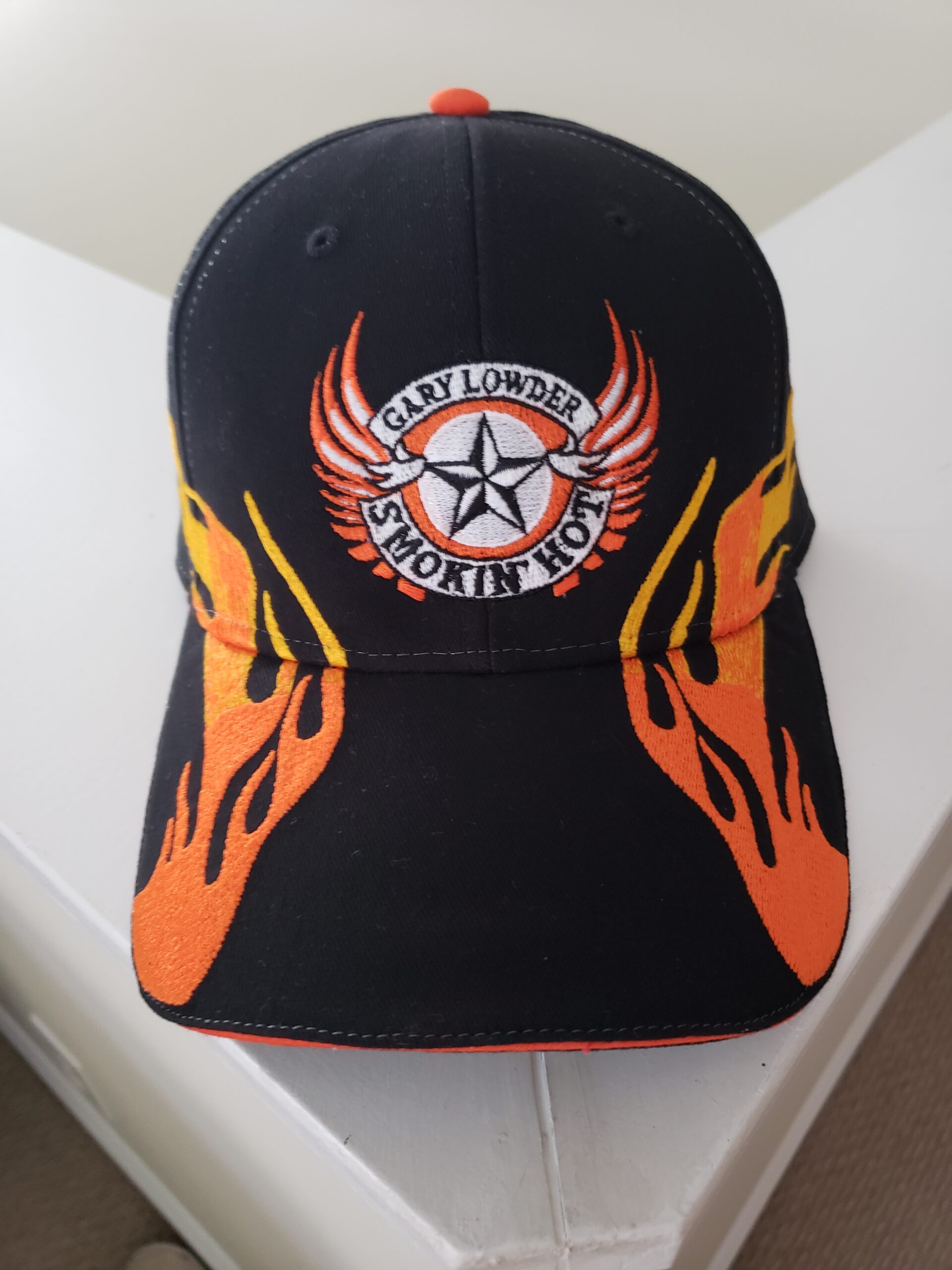 Smokin'Hot Orange Flame  trucker hat